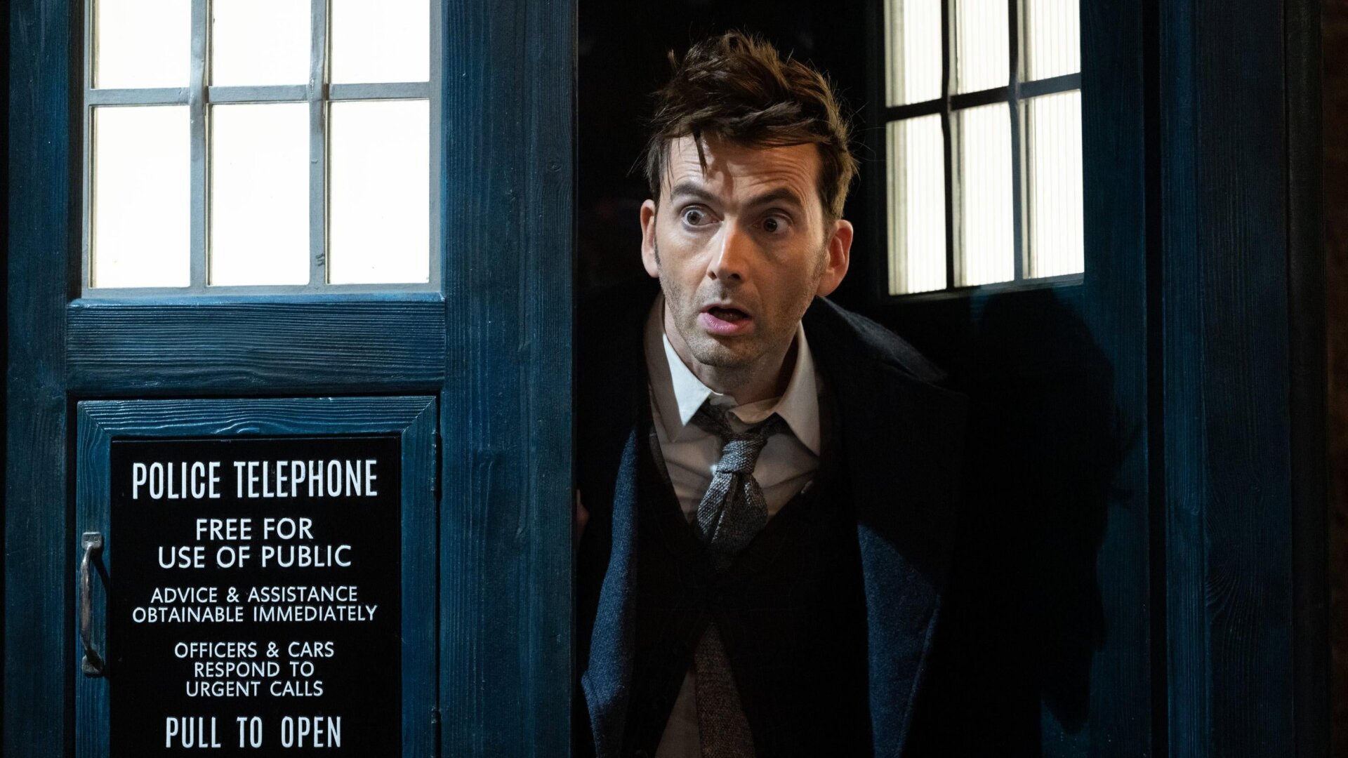 David Tennant en uno de los nuevos médico que Especiales del 60 aniversario.