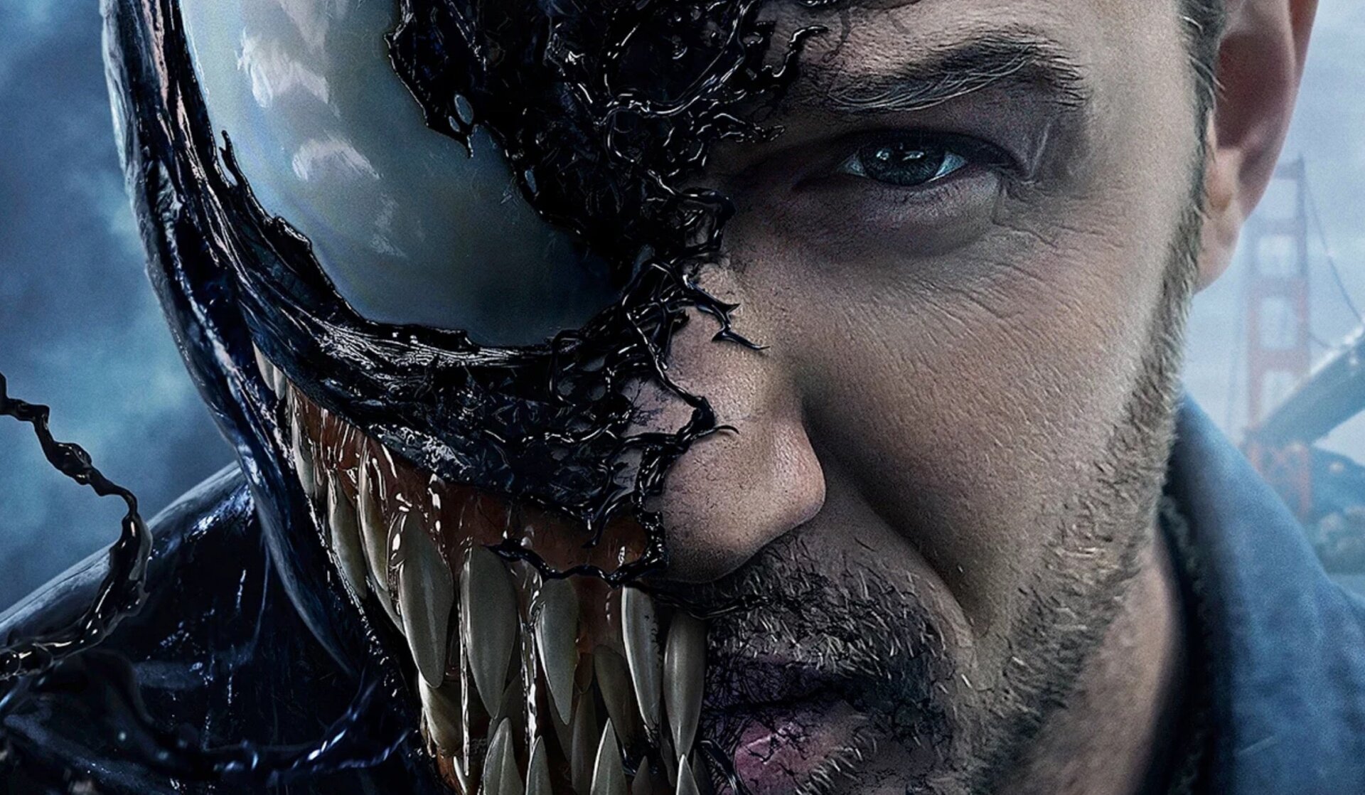 Tom Hardy como Venom.