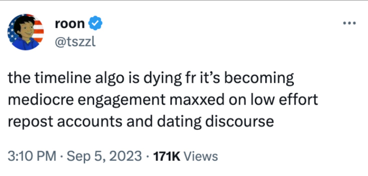 Uno de los tweets que aparece en el anuncio.