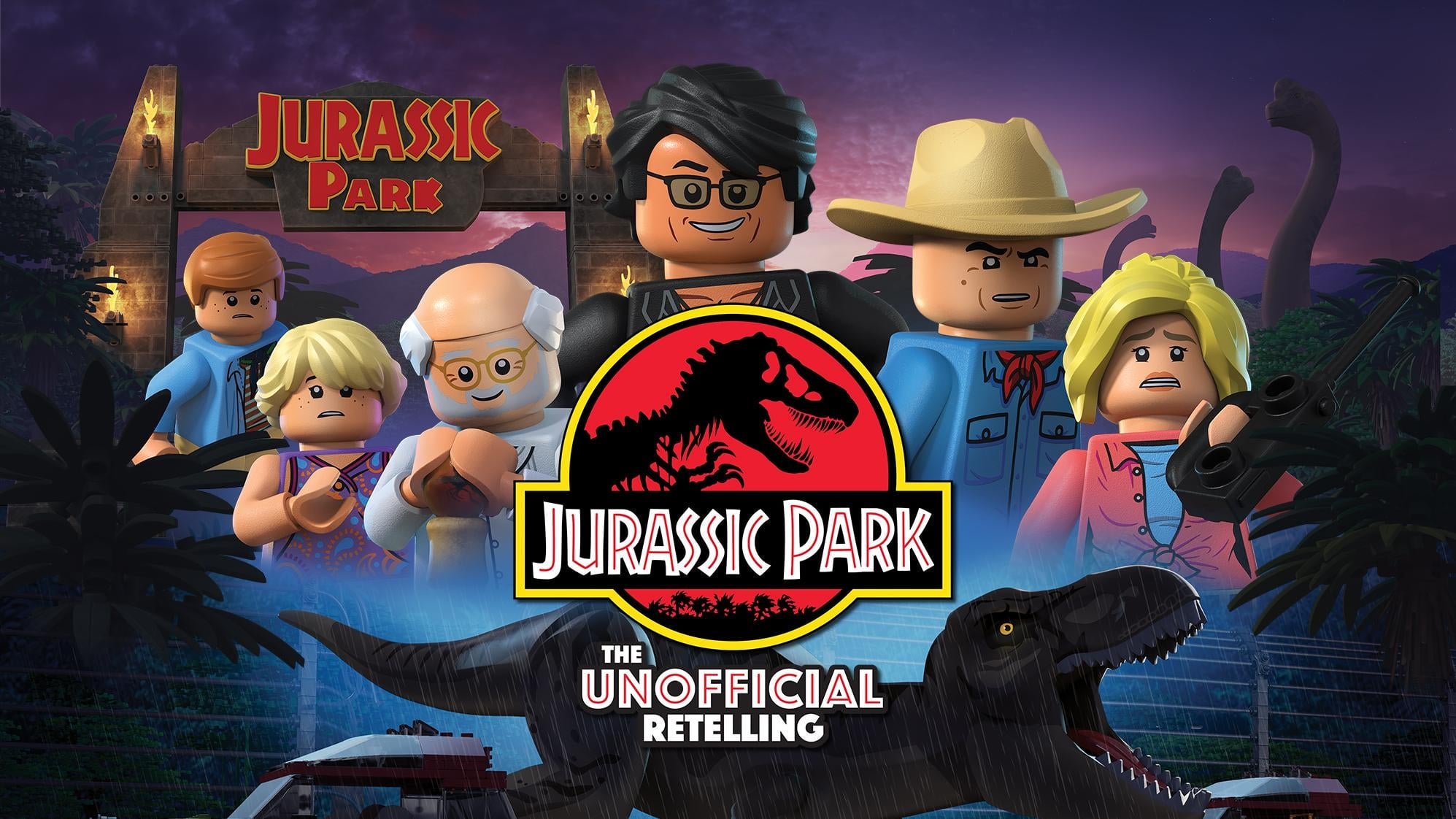 Un especial de Lego de Jurassic Park está llegando a Peacock.