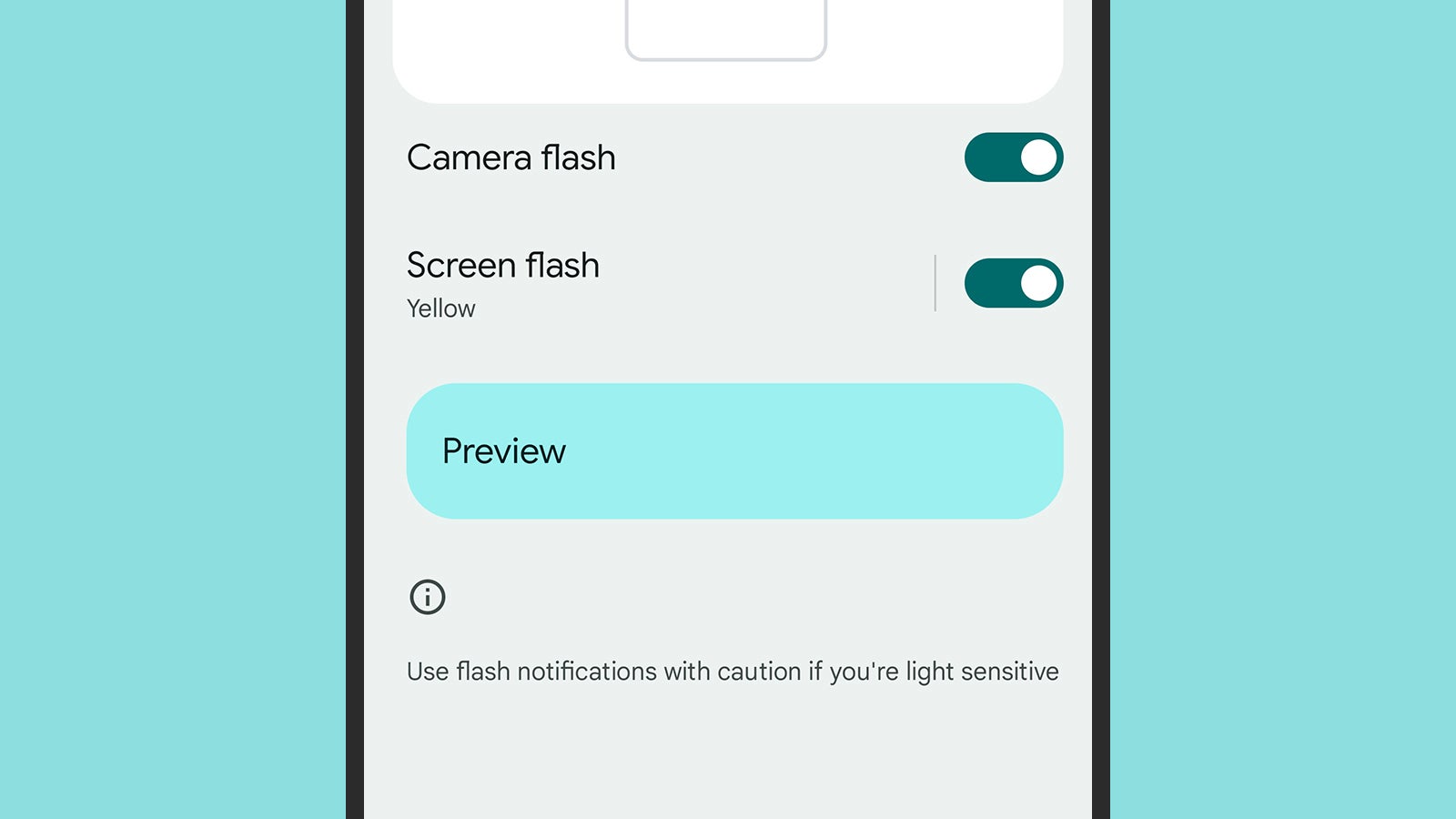 Actualice sus alertas con Android 14.
