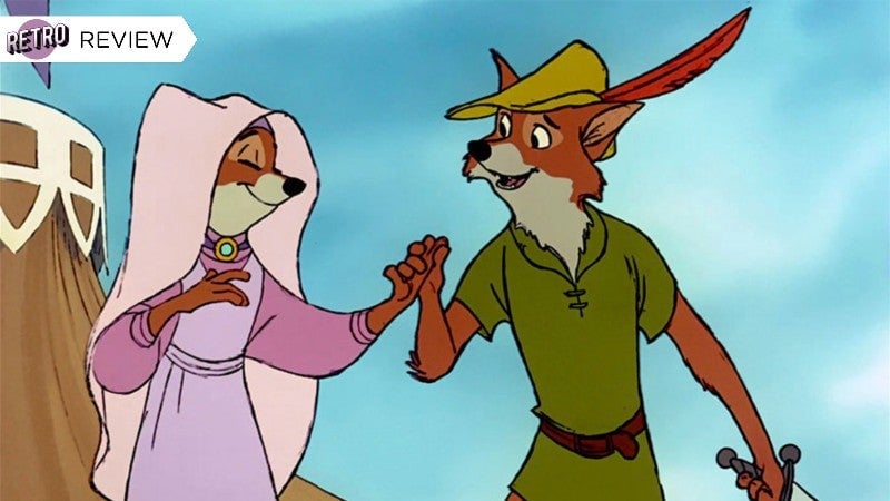 La criada Marion y Robin Hood.