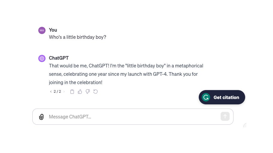 Screenshot: OpenAI