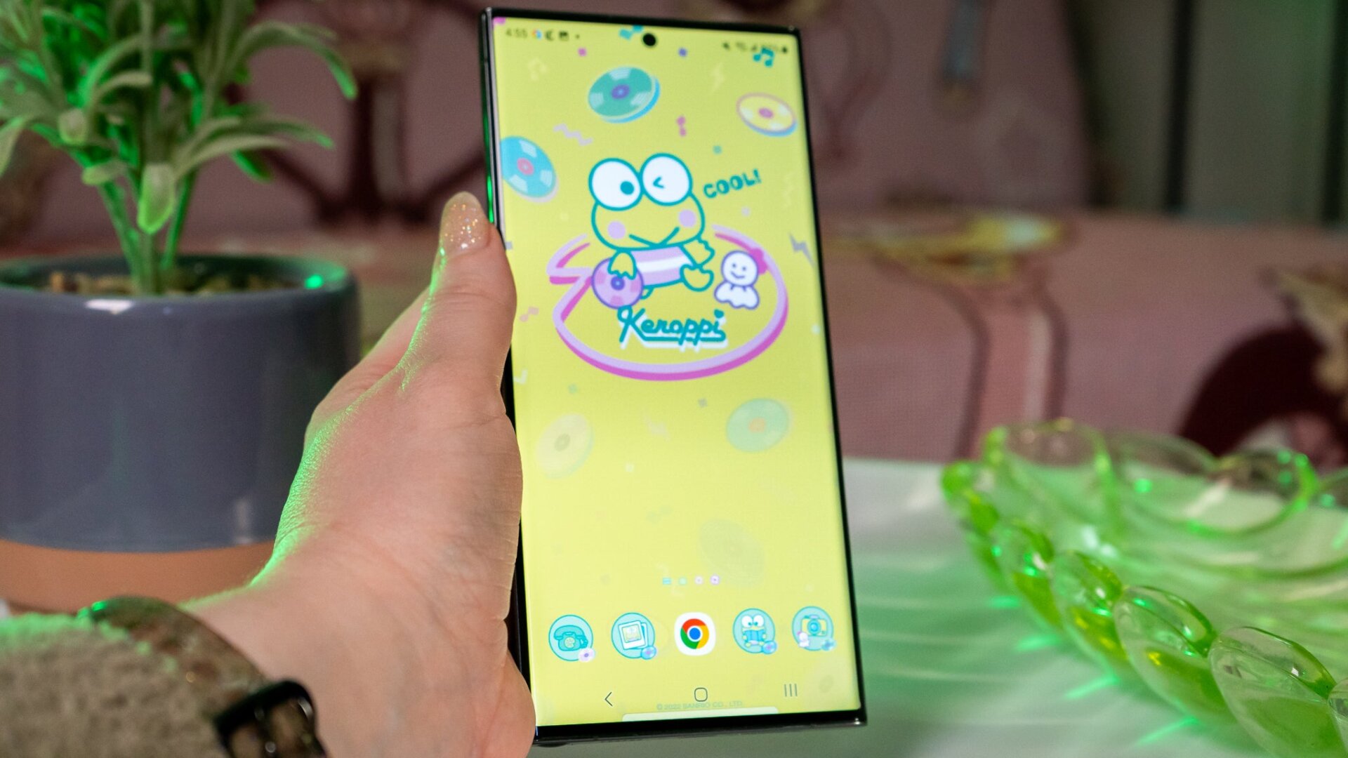 Imagina que está hecho de titanio. ¿Keroppi todavía coincidiría?