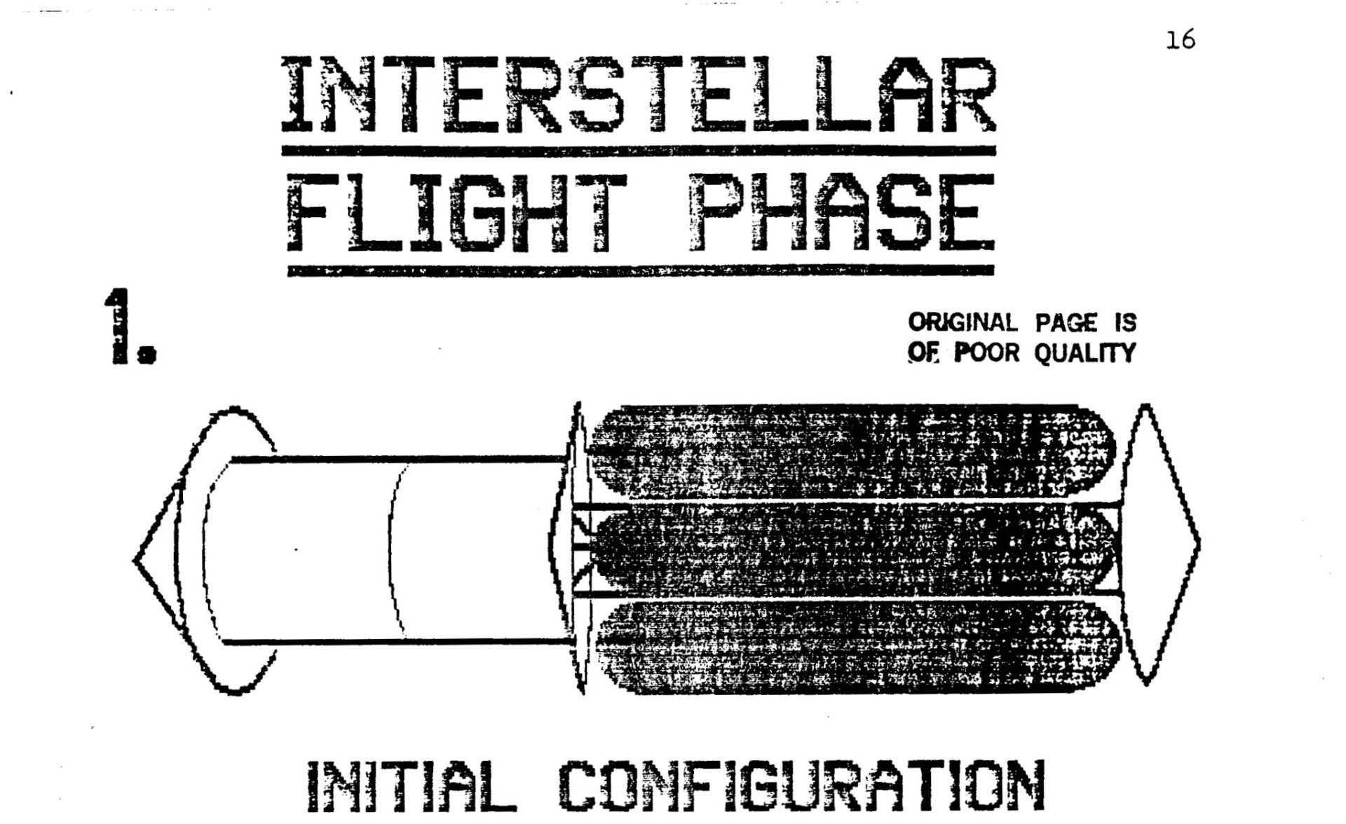 Esquema que muestra el diseño de una sonda interestelar. 