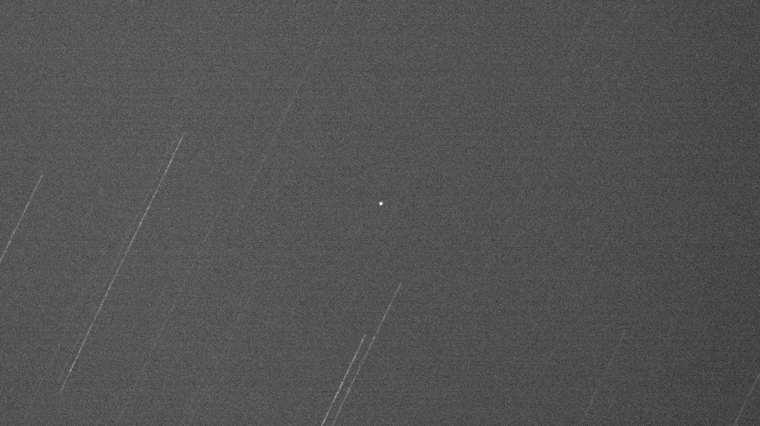 La bolsa de la tripulación de la ISS fotografiada el 15 de noviembre.