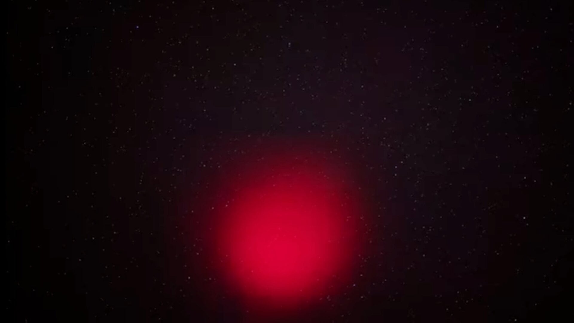 Una reciente quema de desorbitación del Falcon 9, o “aurora de SpaceX”.