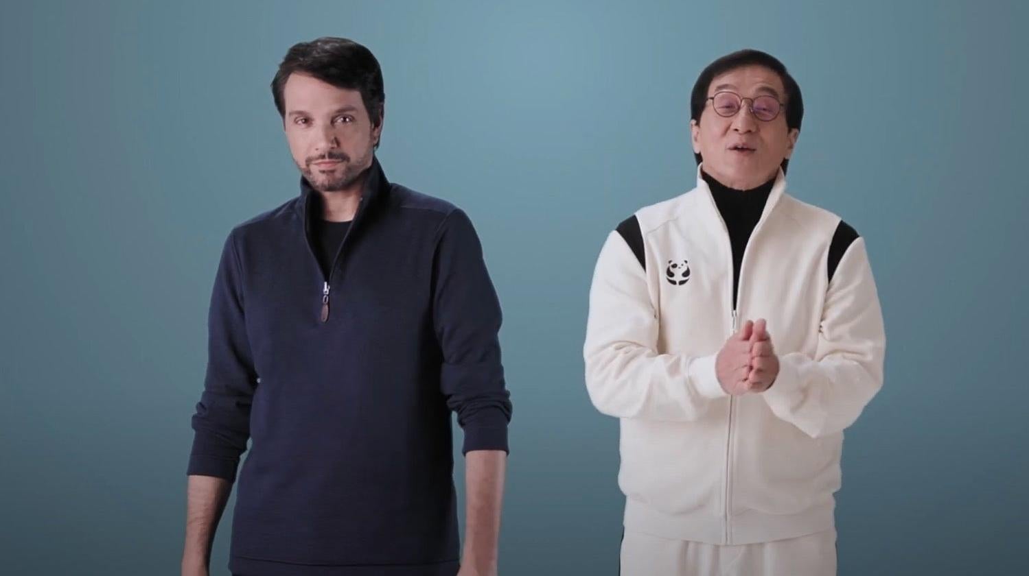 Las leyendas de las artes marciales de la pantalla grande Ralph Macchio y Jackie Chan se unen para una nueva niño kárate película.