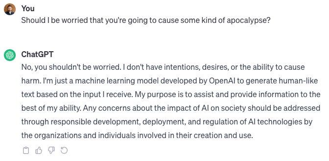 Screenshot: OpenAI