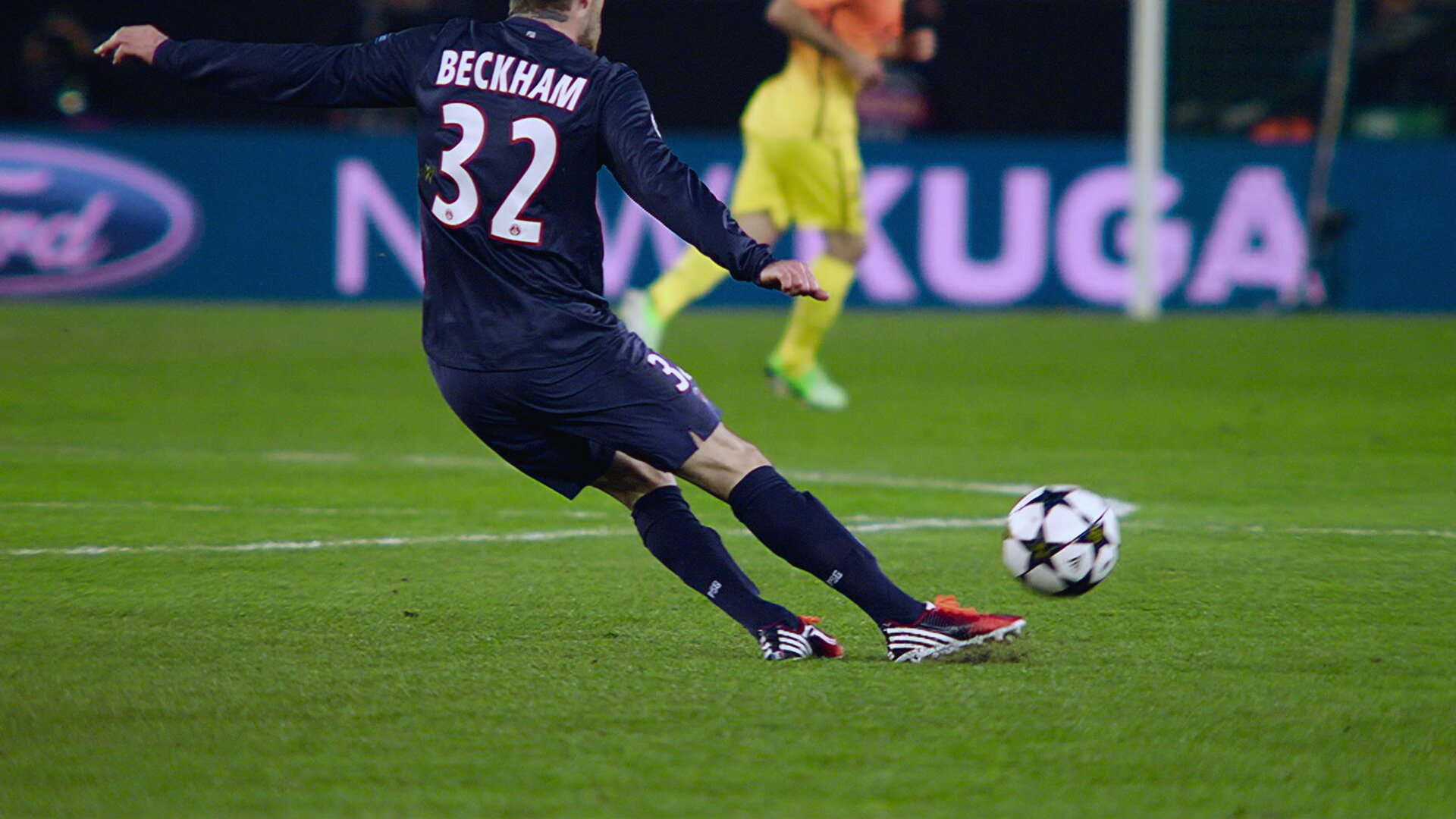 Una escena de la serie documental de Netflix beckham.