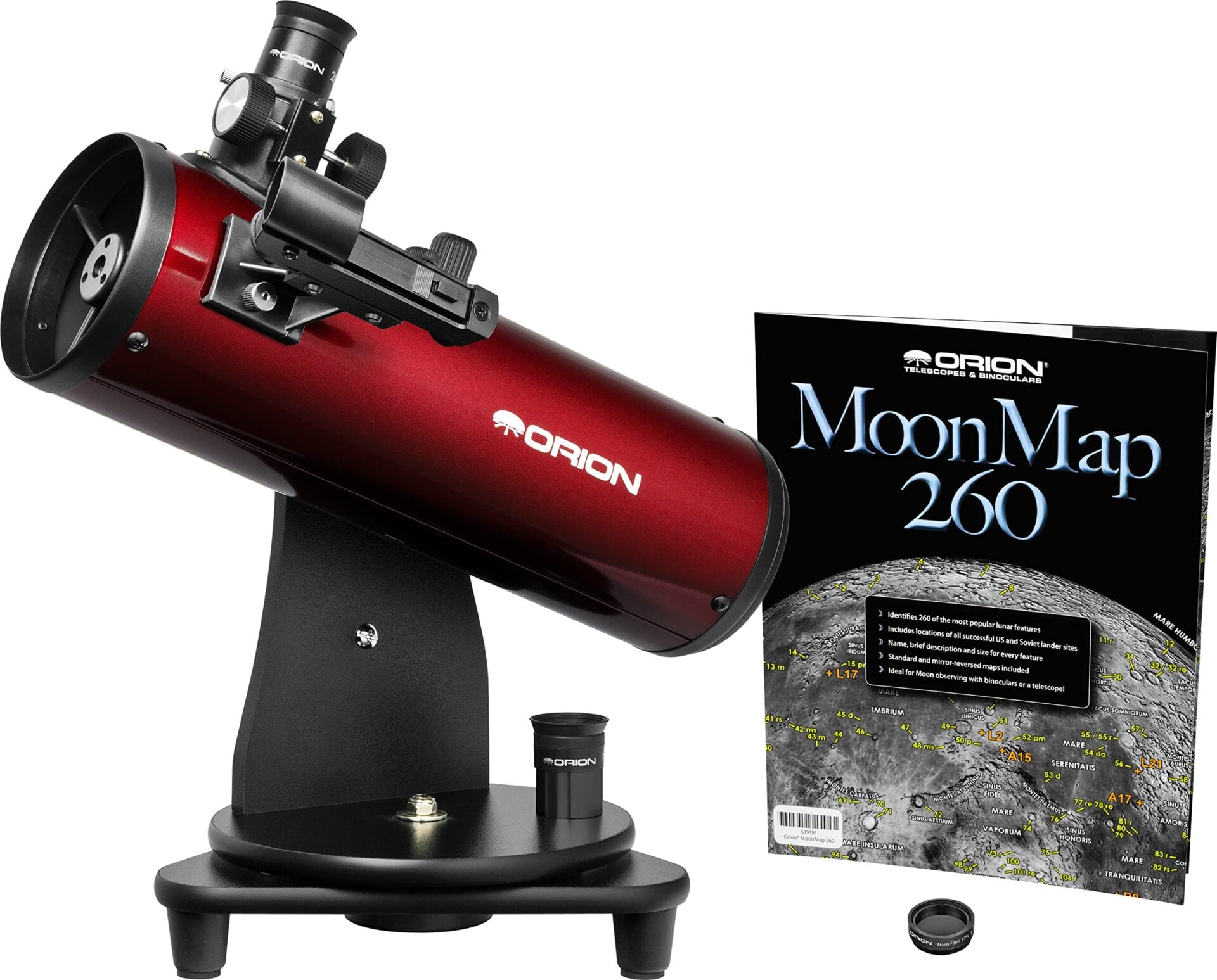 Orion SkyScanner Telescopio reflector de mesa de 100mm