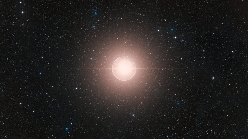 Image: ESO/Digitized Sky Survey 2. Acknowledgment: Davide De Martin