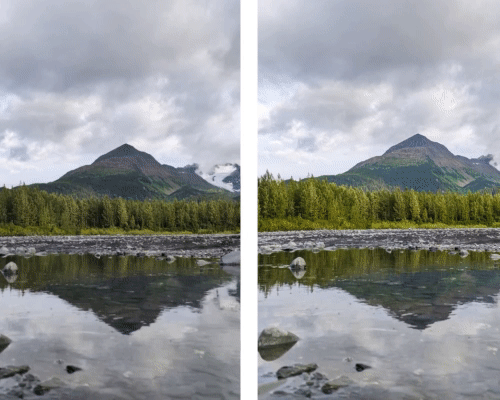 El ‘Video Boost’ de Google ajusta automáticamente la iluminación y la nitidez a través de la nube.