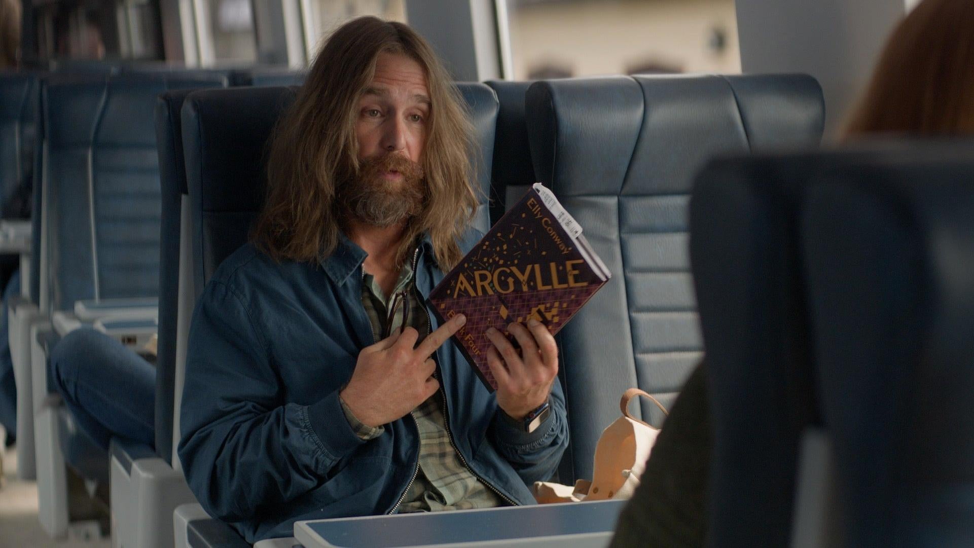 Sam Rockwell no tendrá este pelo por mucho tiempo.