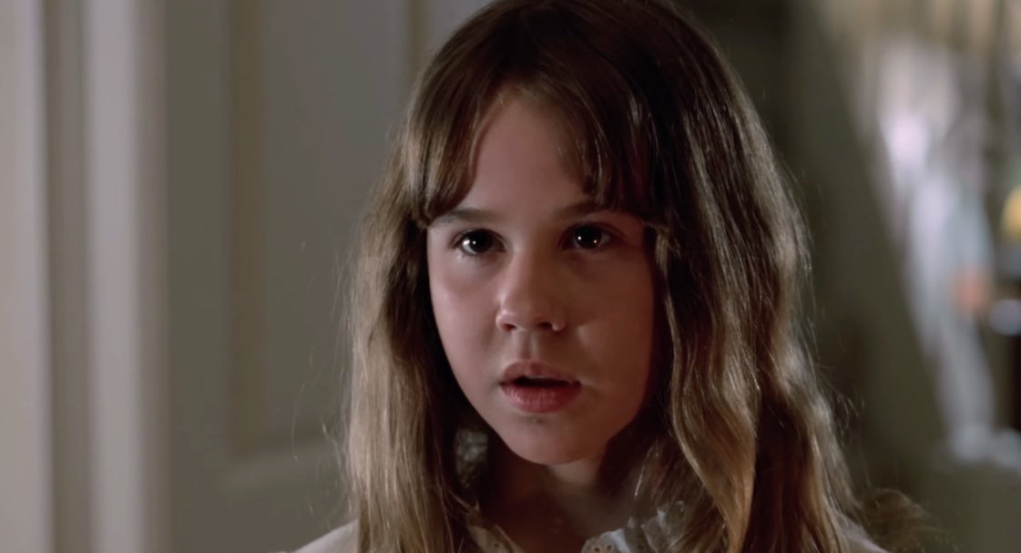Linda Blair en El exorcista