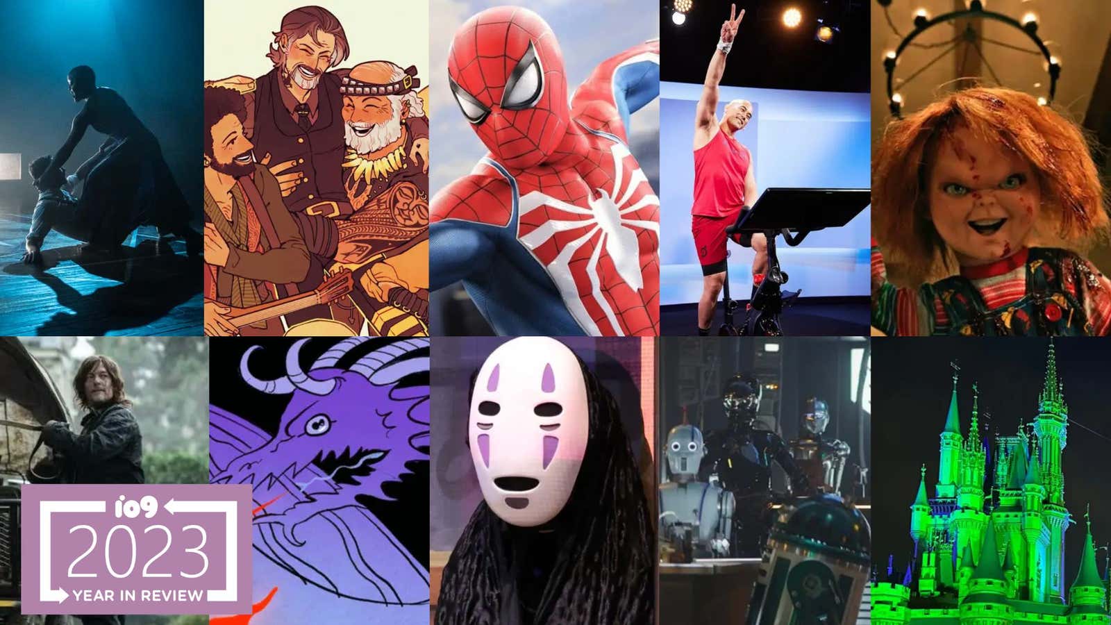 Image: Sleep No More, Muppet, PlayStation, Peloton, Syfy; bottom from left: AMC, Vicky Leta, Studio Ghibli, Lucasfilm, Sabina Graves