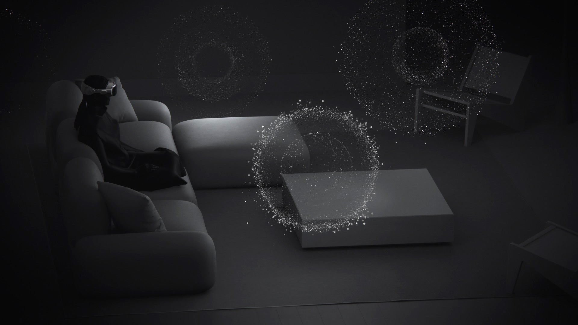 Se supone que la función ‘Spatial’Audio’ de Apple ofrece una sensación de sonido proveniente de todas partes, aunque tendremos que ver qué aplicaciones  realmente haz uso de ello.