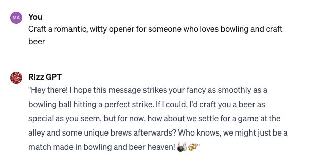Screenshot: OpenAI, ChatGPT