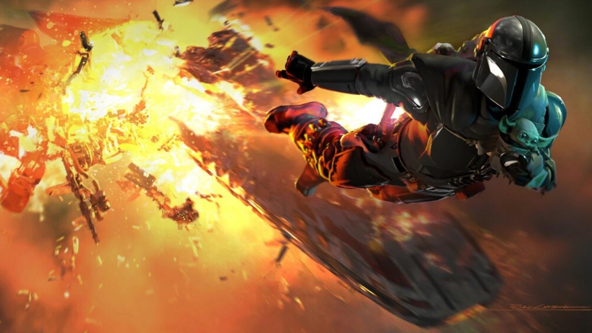 Arte conceptual de la nueva película de Star Wars.