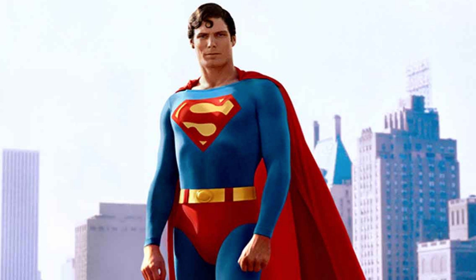 Christopher Reeve como Superman.