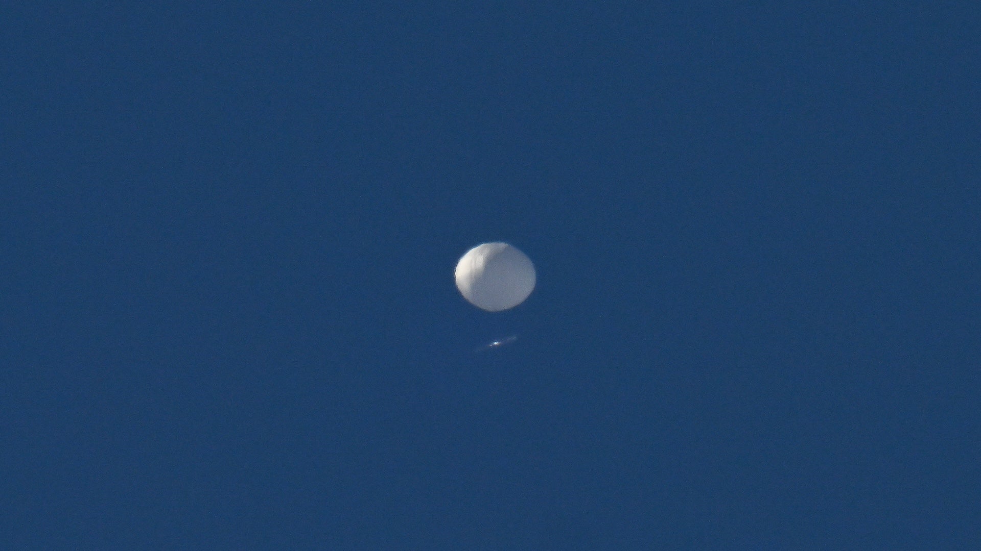 Una foto del globo espía chino 2023.