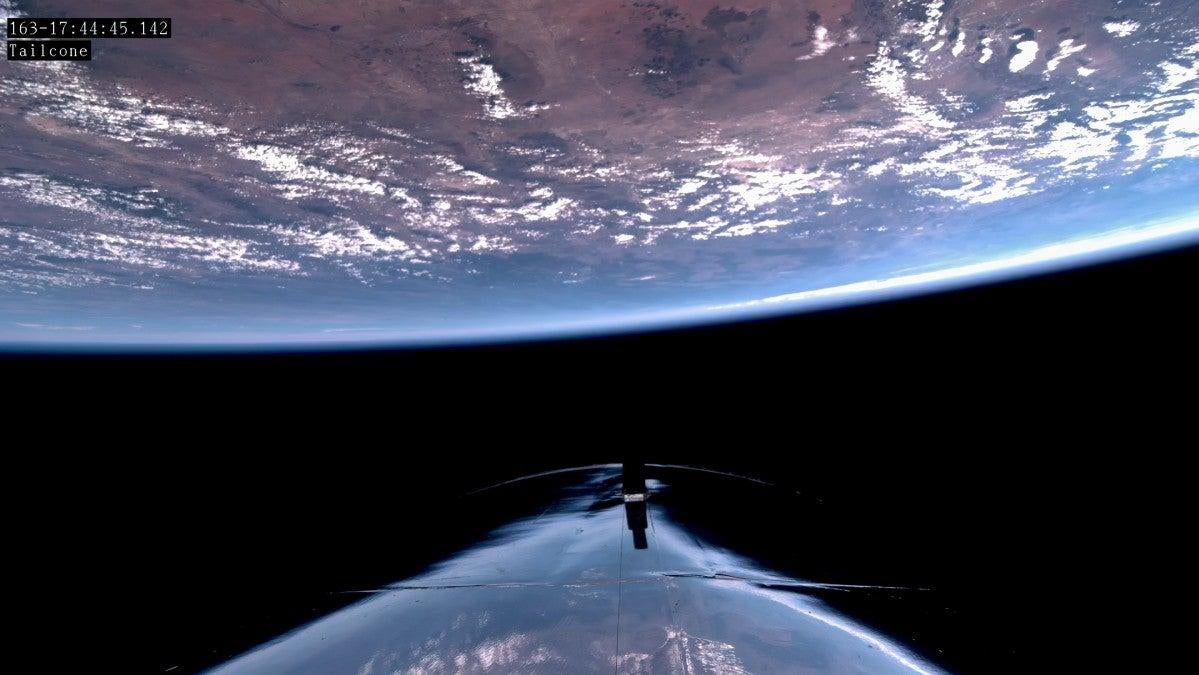 La misión Galáctica 06 llevó a cuatro astronautas privados a alturas suborbitales.