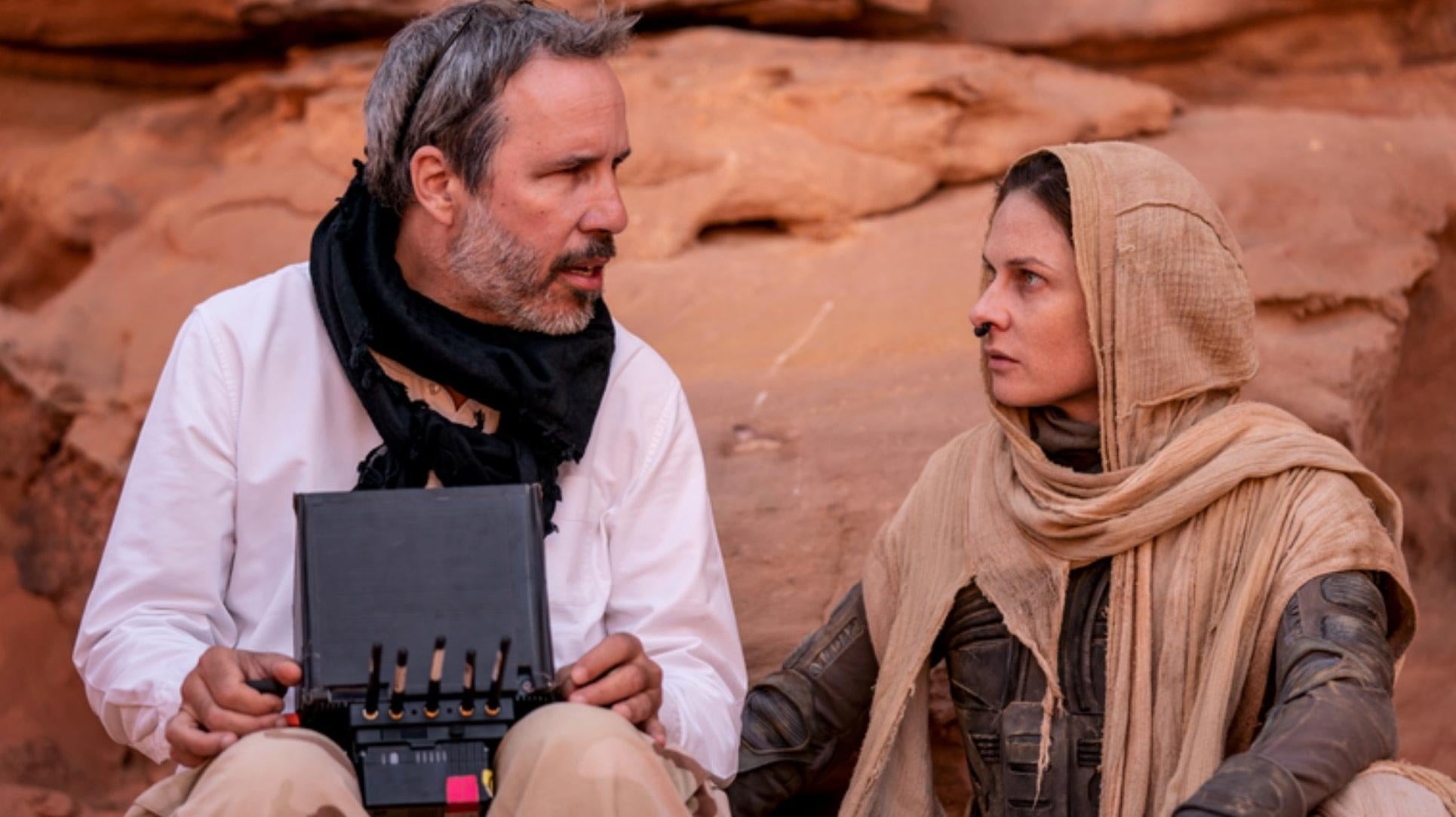 Villeneuve con Rebecca Ferguson