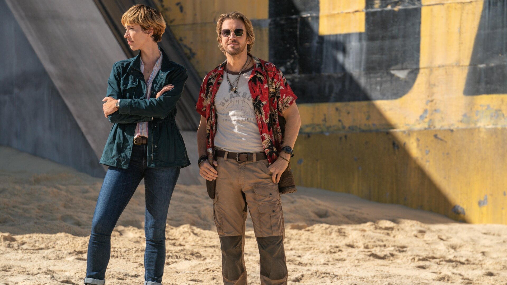 Este es Stevens en cada escena.