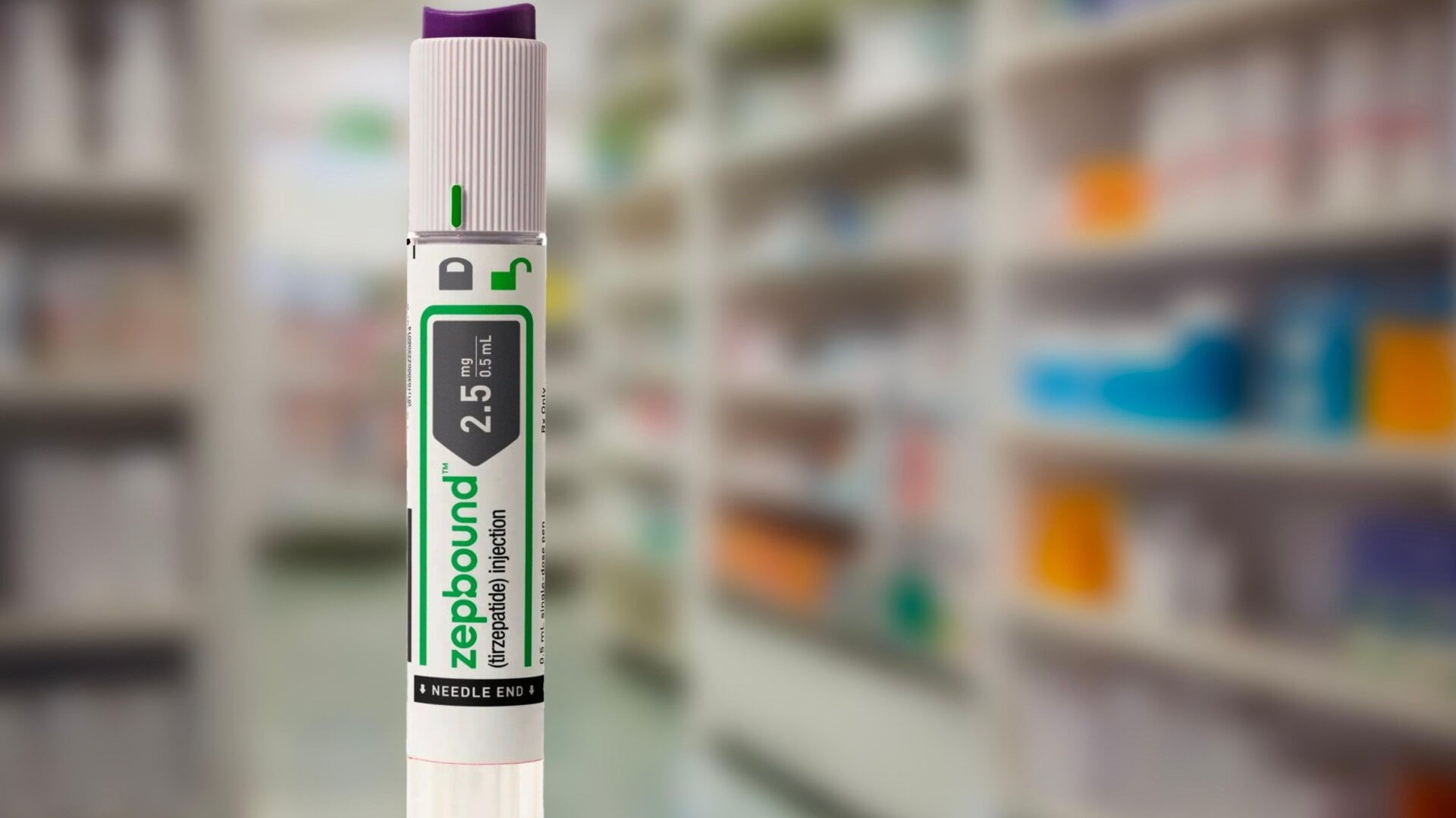 Zepbound de Eli Lilly, elaborado con el ingrediente activo tirzepatida.