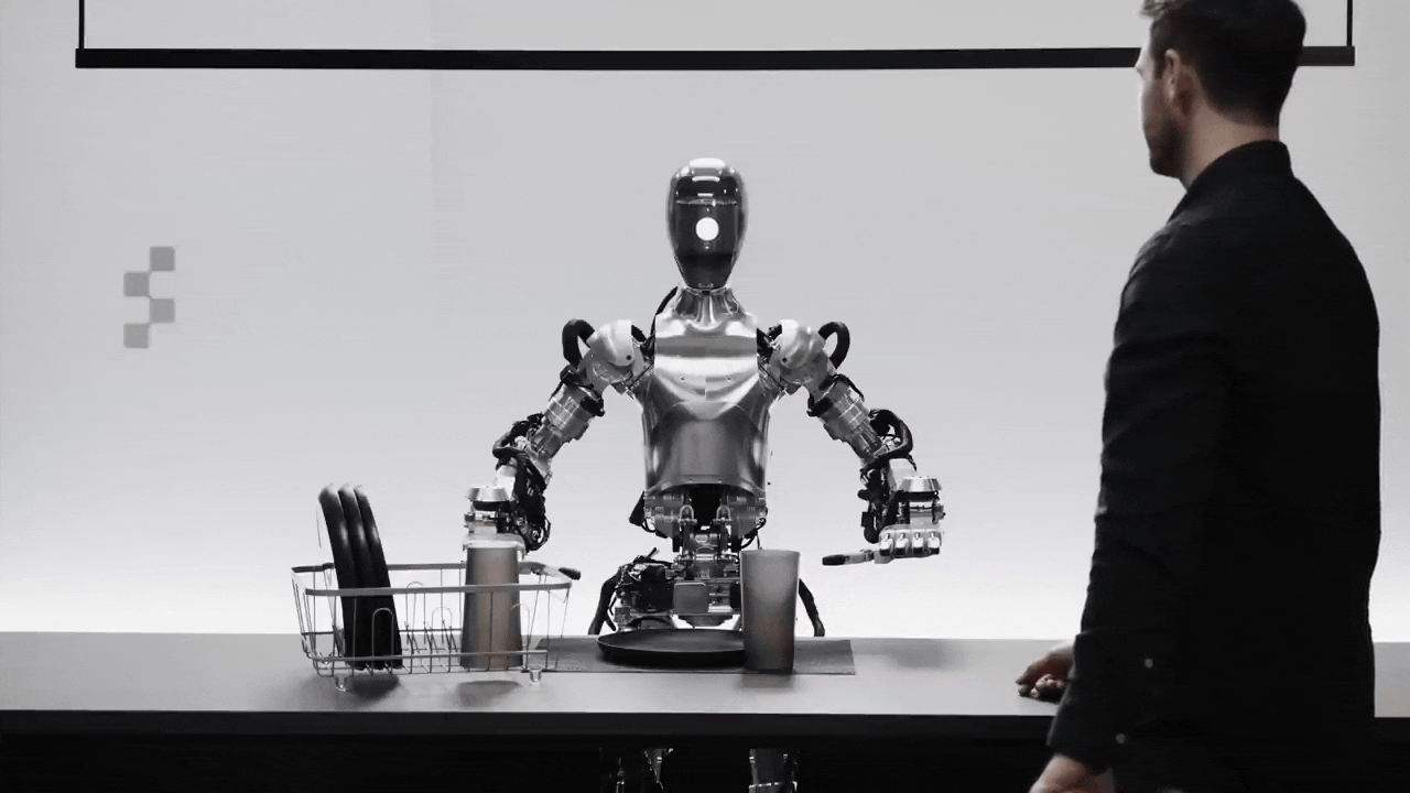 La Figura 01, un robot creado en colaboración entre Figura y OpenAI, demuestra una precisión asombrosa en el movimiento autónomo en un nuevo vídeo publicado en 13 de marzo.