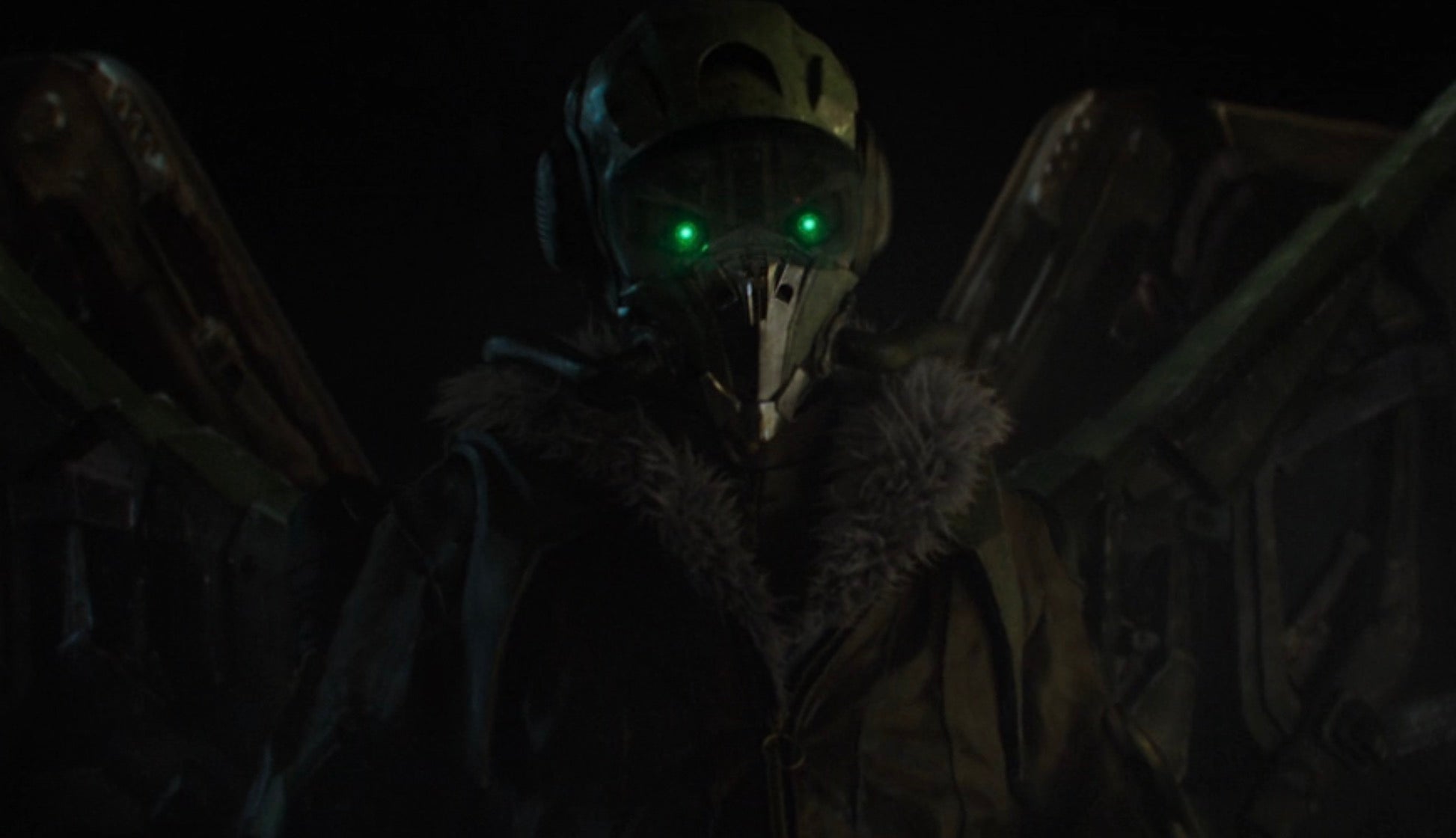 Michael Keaton como Buitre en morbio.