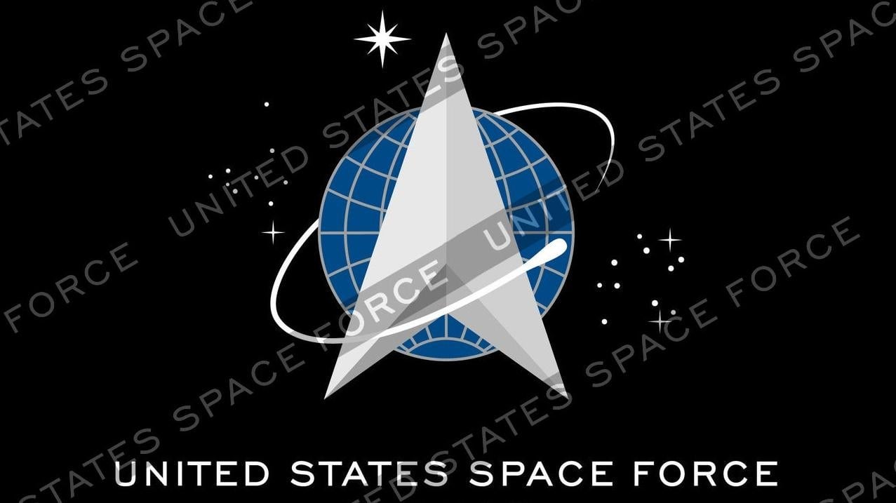 El logotipo actual de la Fuerza Espacial fue definitivamente elaborado por un Trekkie.