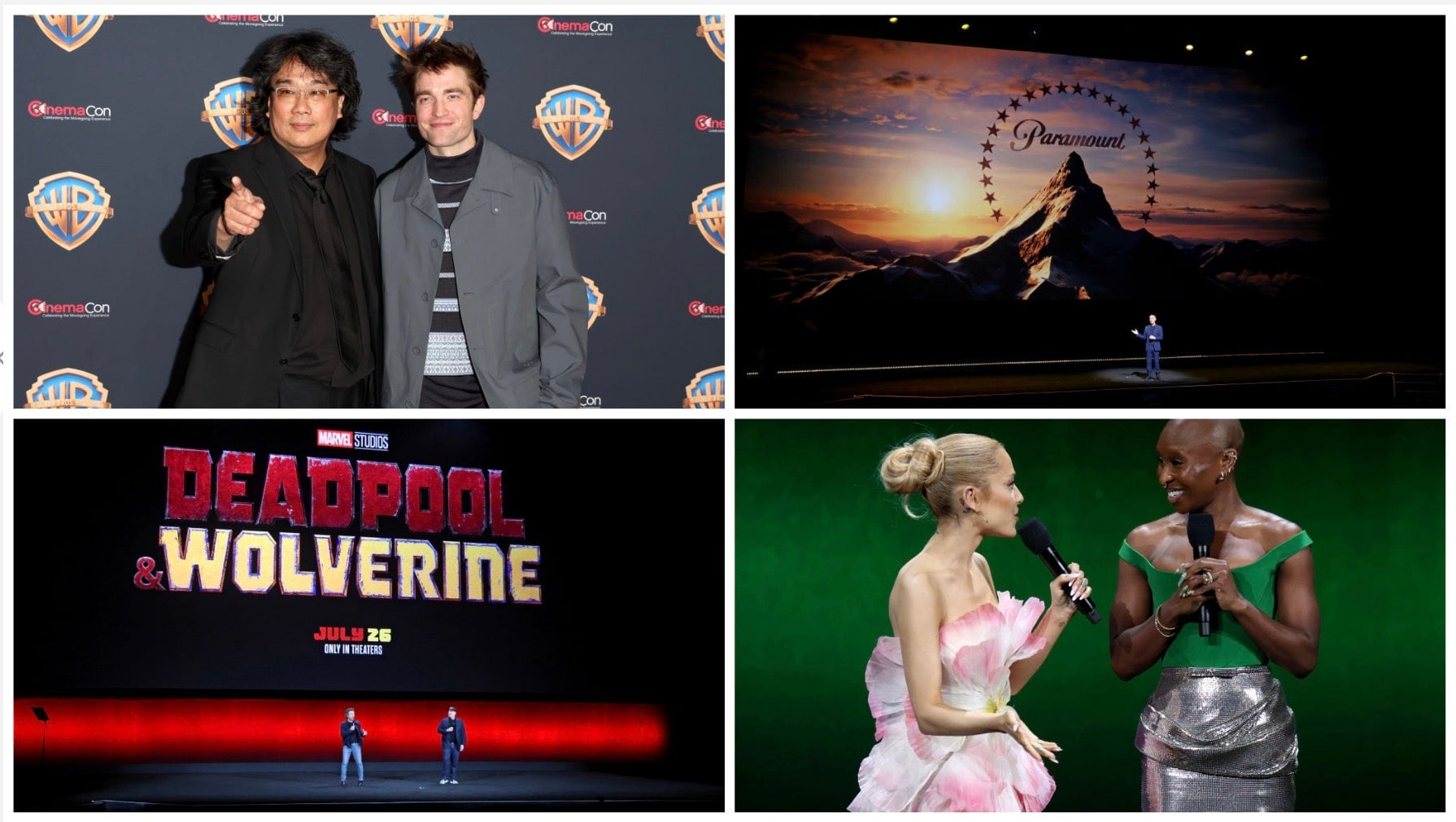 Algunas de nuestras cosas favoritas en CinemaCon 2024.