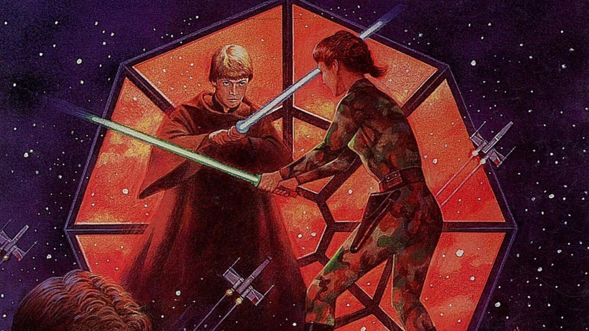 La portada de Star Wars: El último comando por Timothy Zahn.