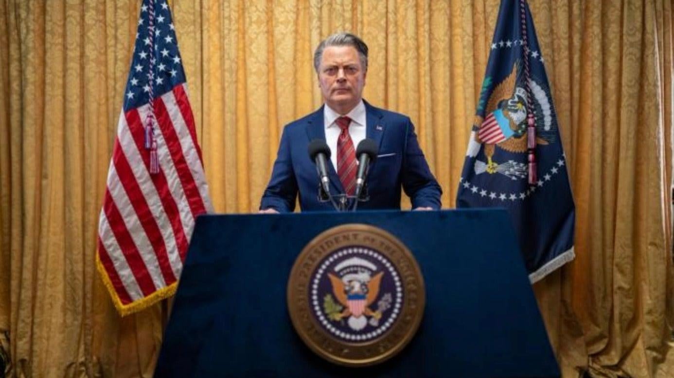 Nick Offerman como presidente