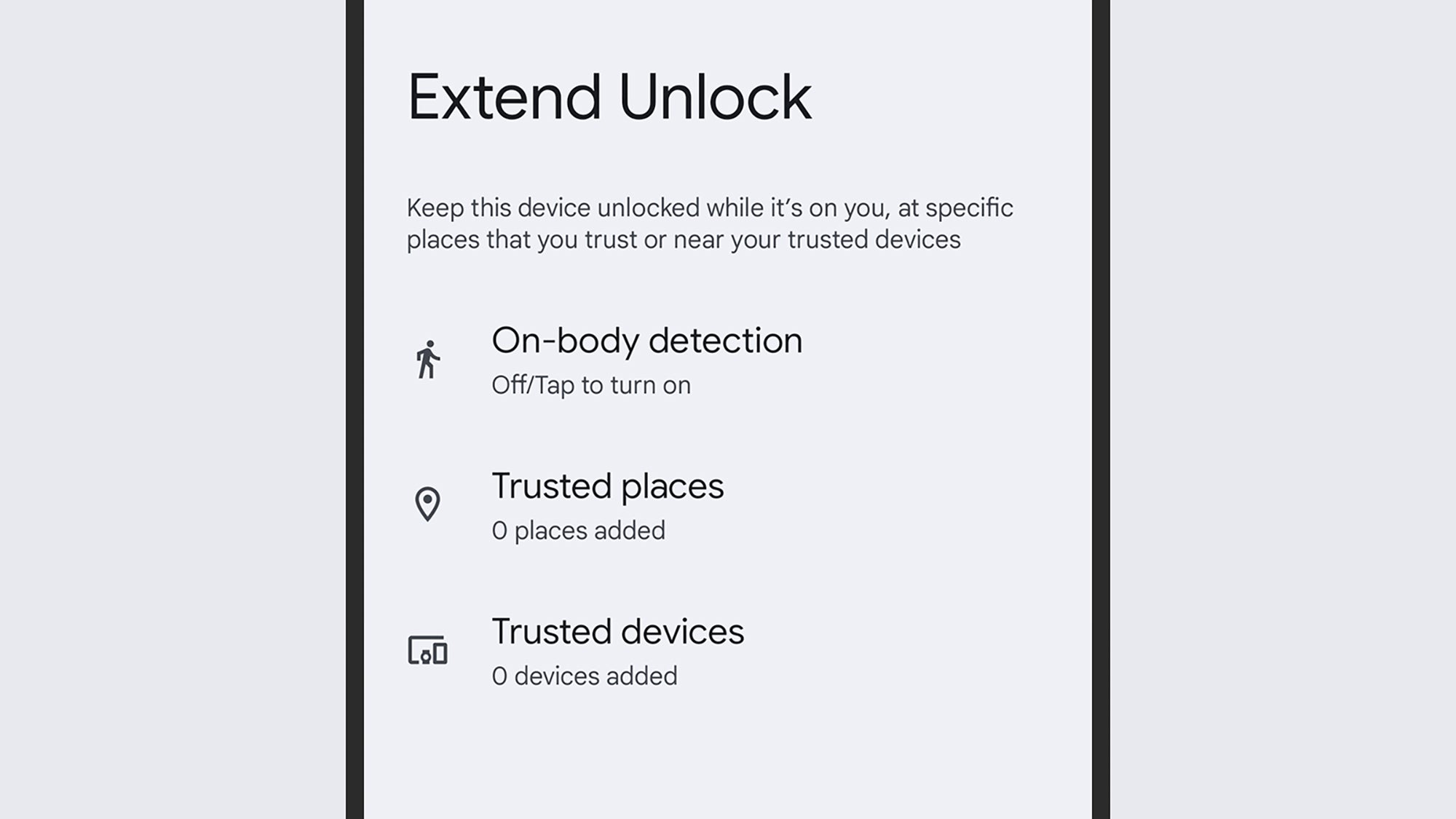 No es necesario que tu teléfono esté bloqueado todo el tiempo.