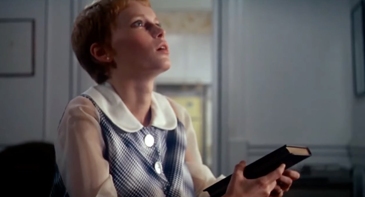 Mia Farrow en El bebe de romero (1968)