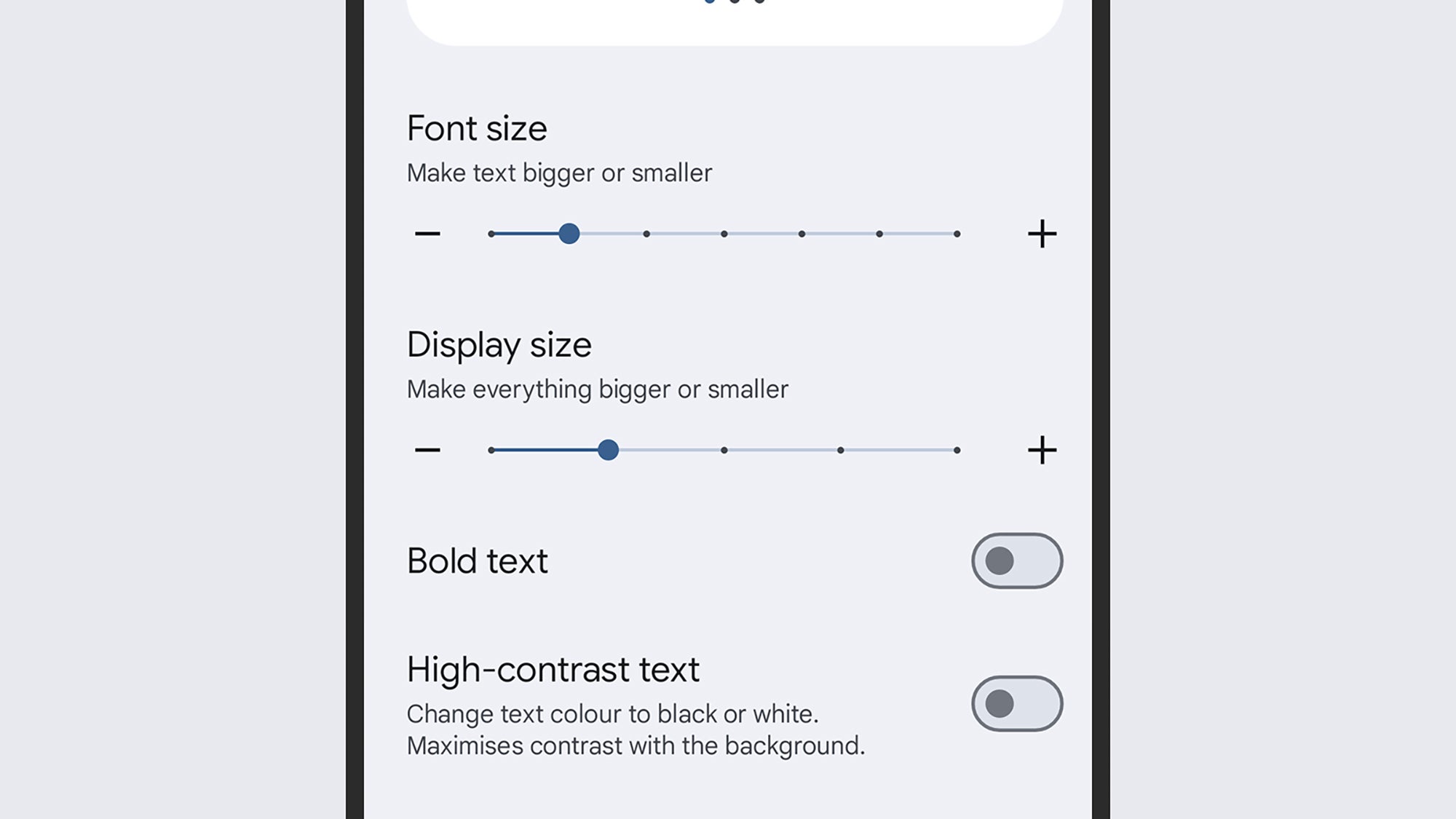 Consigue el texto del tamaño que quieres. 