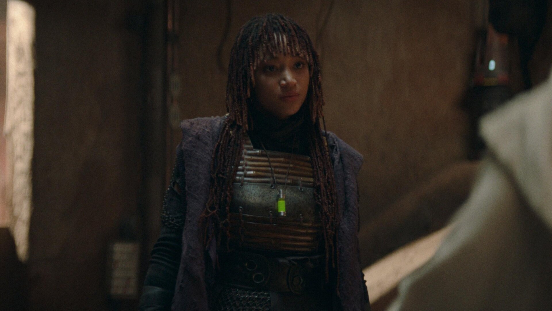 Amandla Stenberg como Mae on Star Wars: El Acólito.