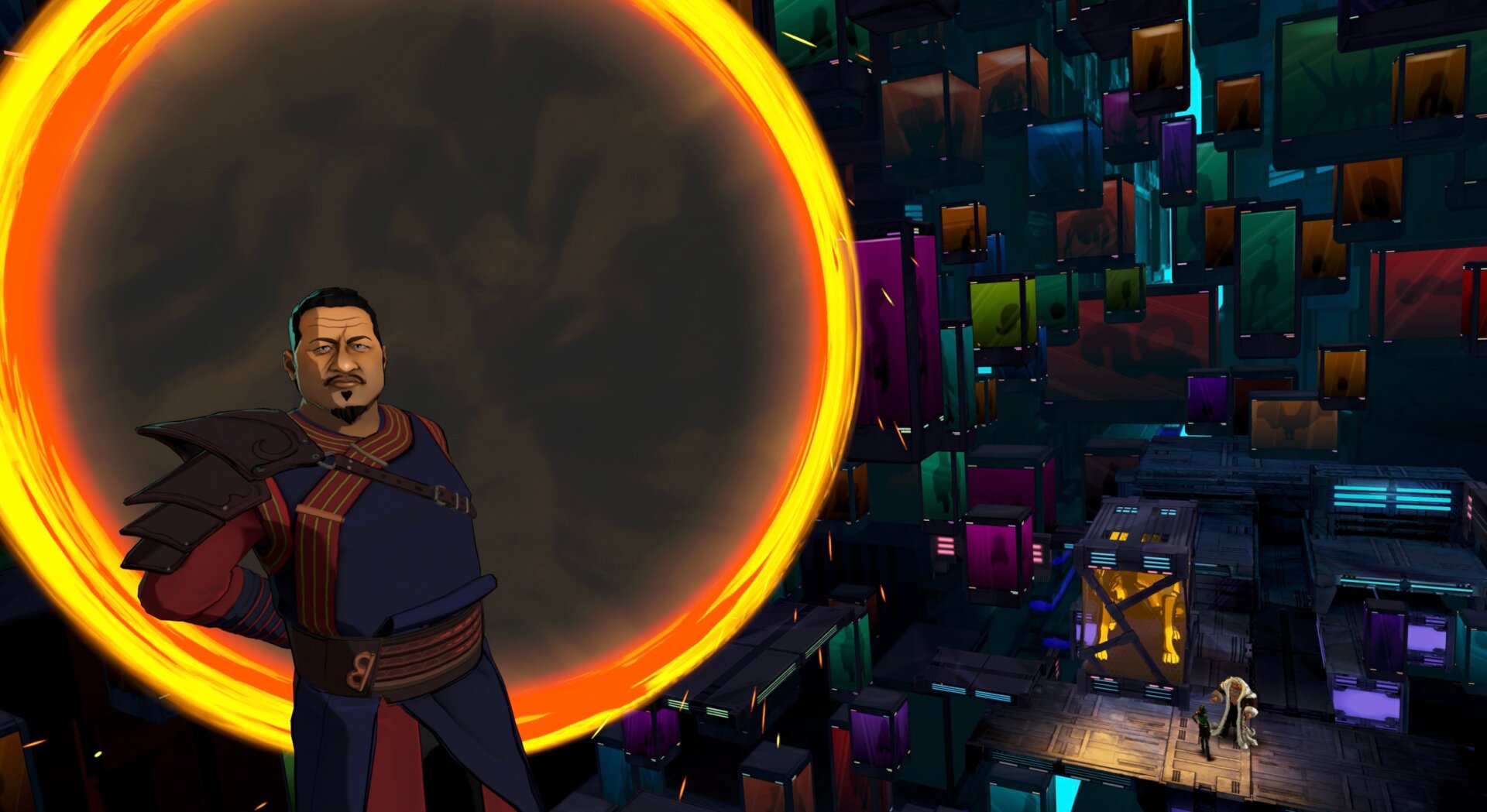 Haciendo portales con Wong.