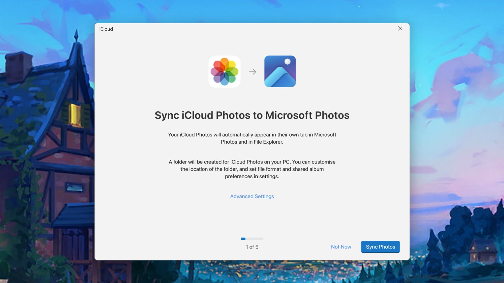 La sincronización de fotos y vídeos es una de las funciones que ofrece iCloud para Windows.