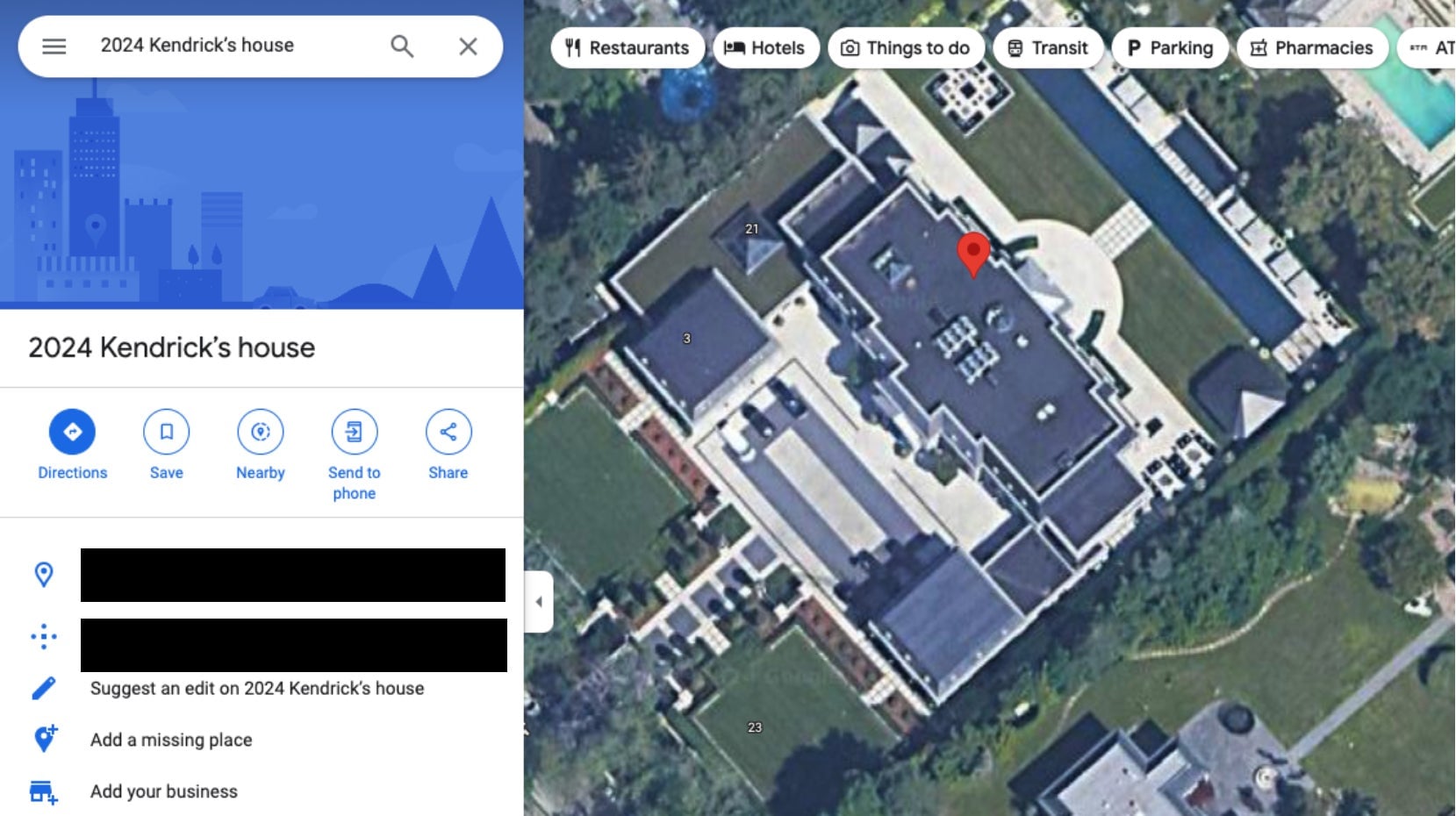 Screenshot: Google Maps