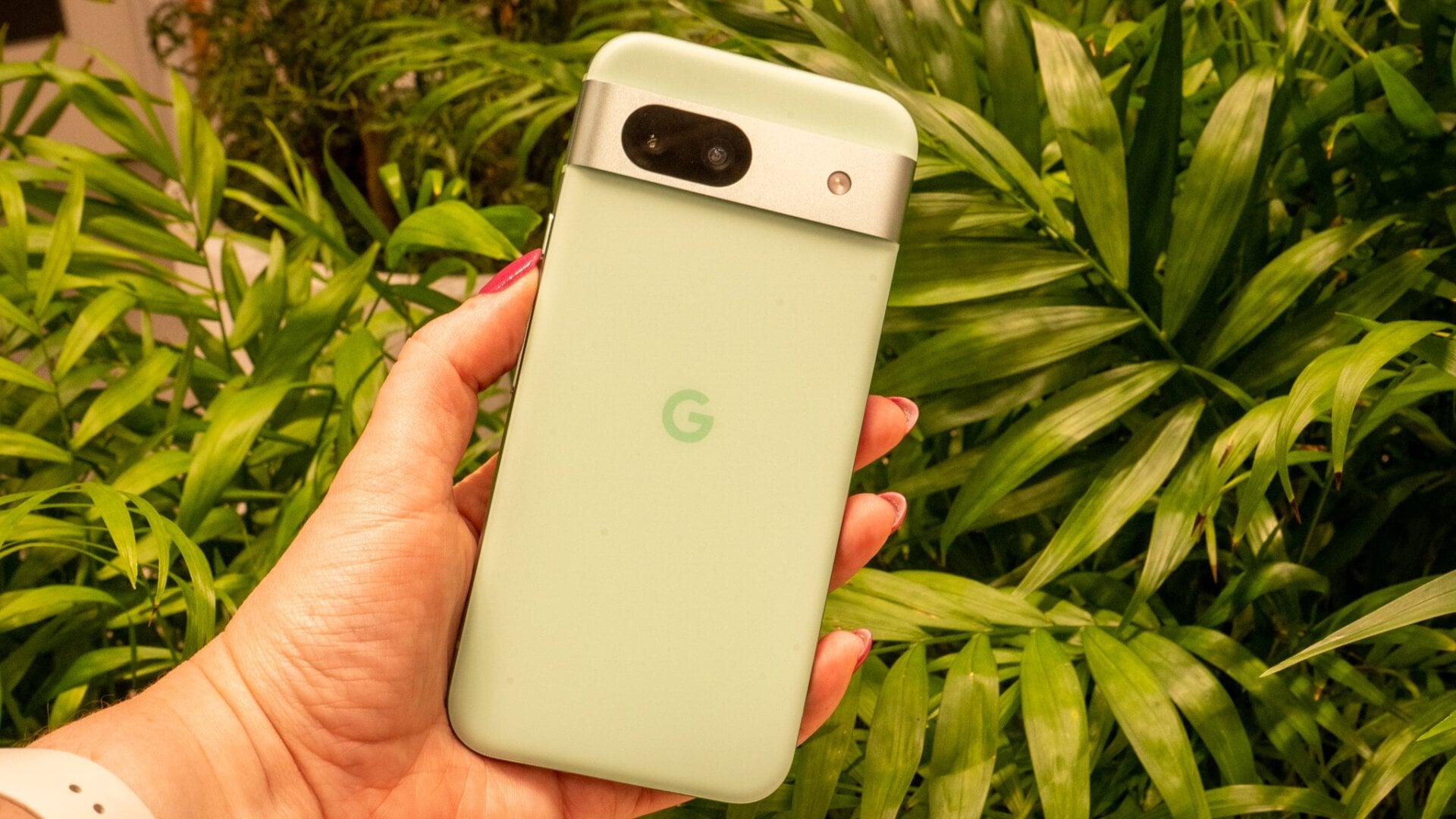 Conozca el Google Pixel 8a en el nuevo Aloe verde.