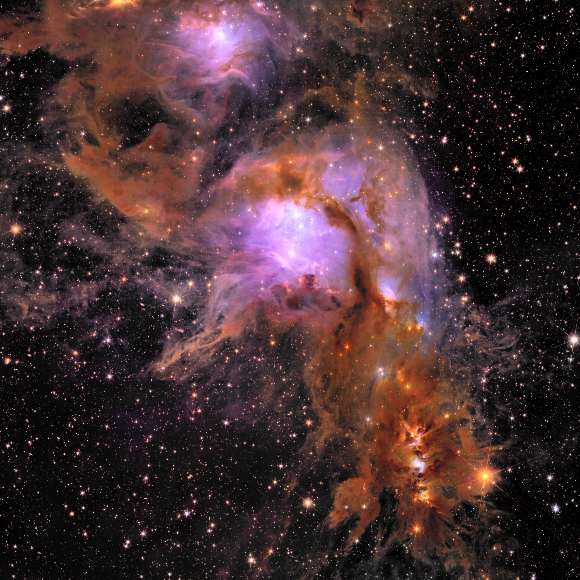 La región de formación estelar Messier 78.