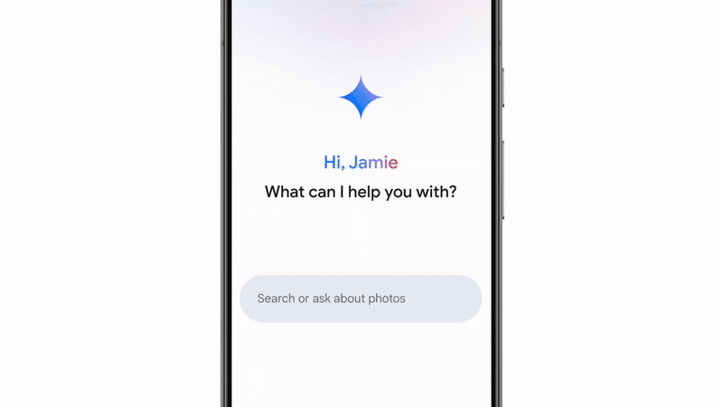 Google mostró su nueva función ‘Preguntar fotos’ basada en IA en el I/O de este año.