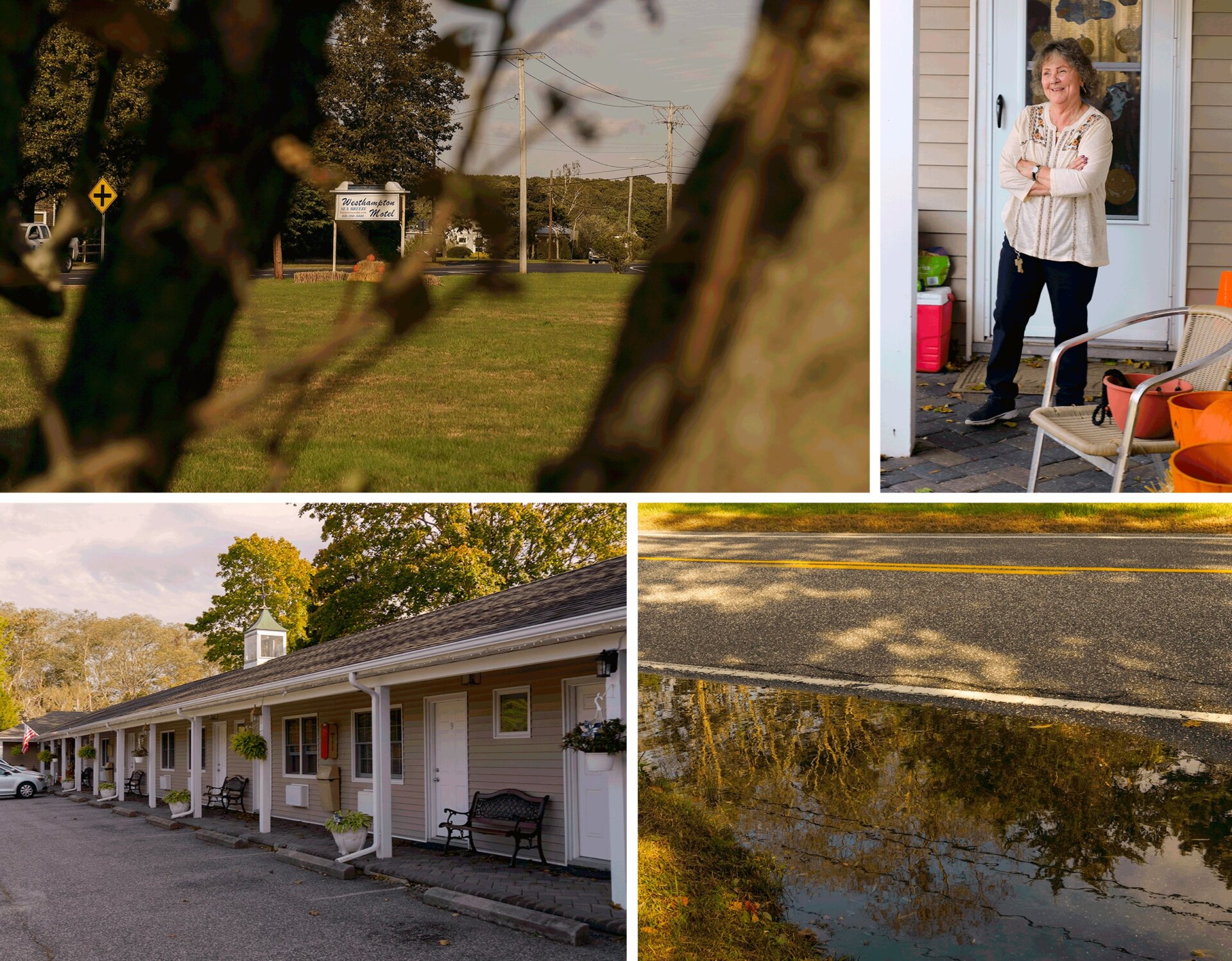 Vislumbres de la vida en el motel Seabreeze.