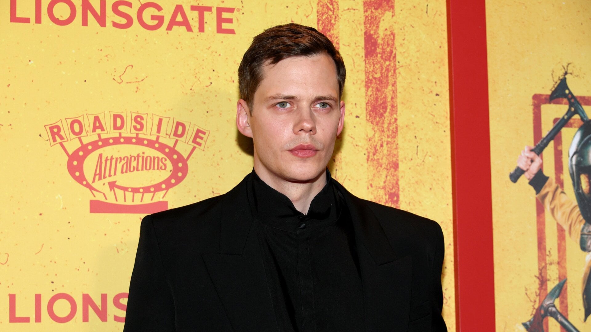 Bill Skarsgård asiste al El niño mata al mundo Estreno en Estados Unidos el 23 de abril de 2024 en la ciudad de Nueva York.