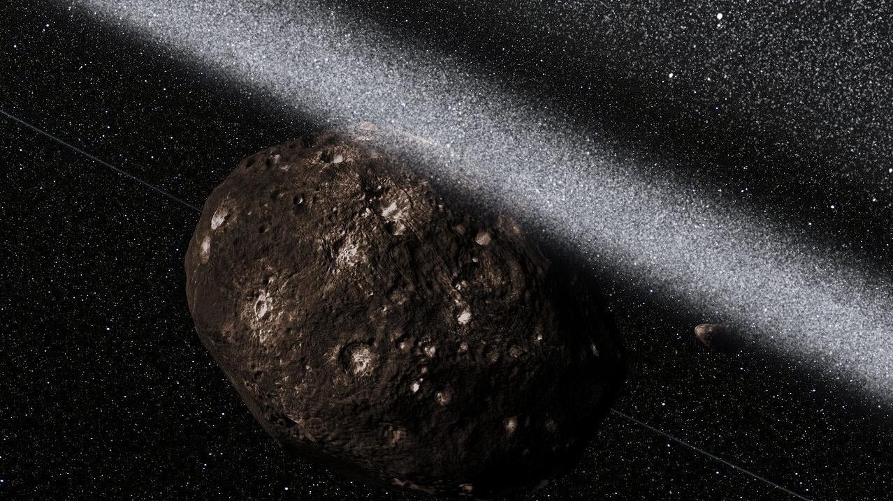 Chariklo fue el primer asteroide que tuvo un sistema de anillos.