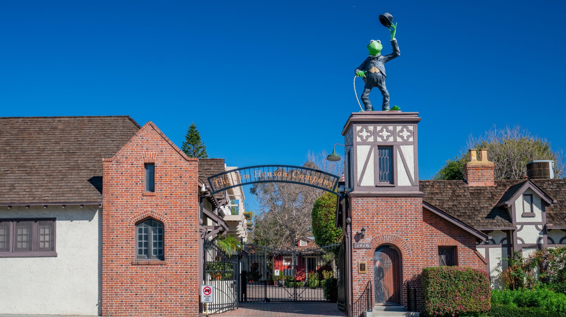 El lote de estudio de Jim Henson Company visto el 22 de febrero de 2021 en Hollywood, California.