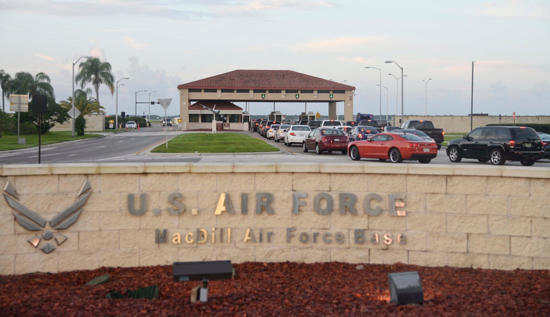 Foto de archivo de la Base de la Fuerza Aérea MacDill, hogar del centro de operaciones psicológicas de Estados Unidos, en 2015 